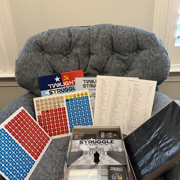 Twilight Struggle (open, unpunched) GMT Games GMT0510-19 - Picture 9 of 15